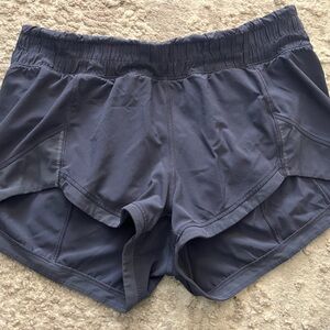 lululemon athletica Women's Navy Blue Athletic Shorts